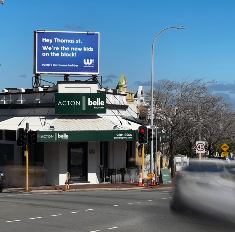 Perth's most iconic static billboard