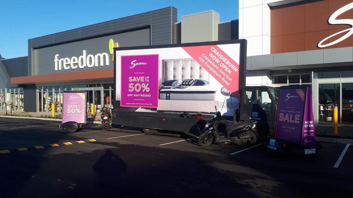 Traditional Mobile Billboards - Perth, WA